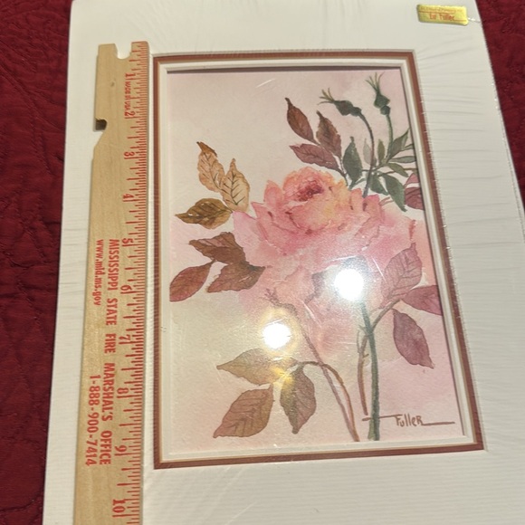 Lu Fuller Original Painting “In the Pink” - Picture 7 of 10